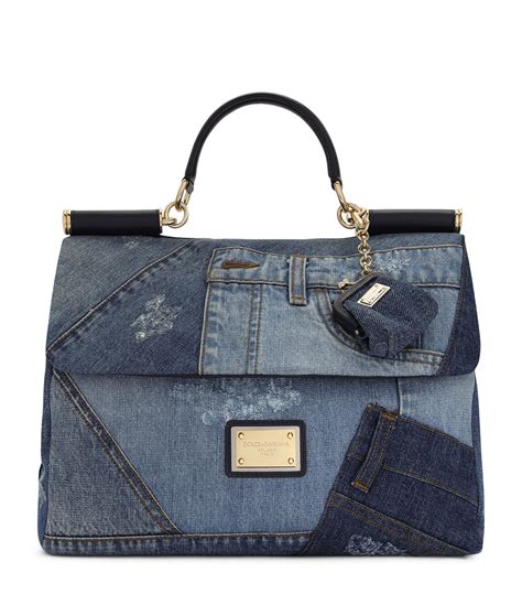 dolce and gabbana original denim purse|dolce and gabbana purse sale.